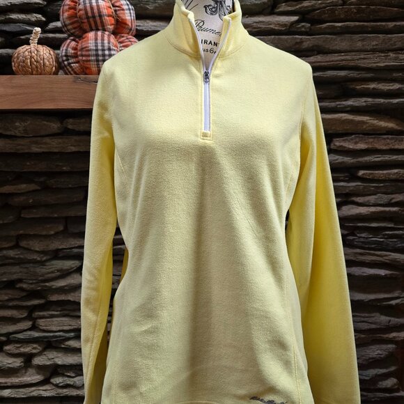 Eddie Bower Yellow Fleece - Picture 1 of 6